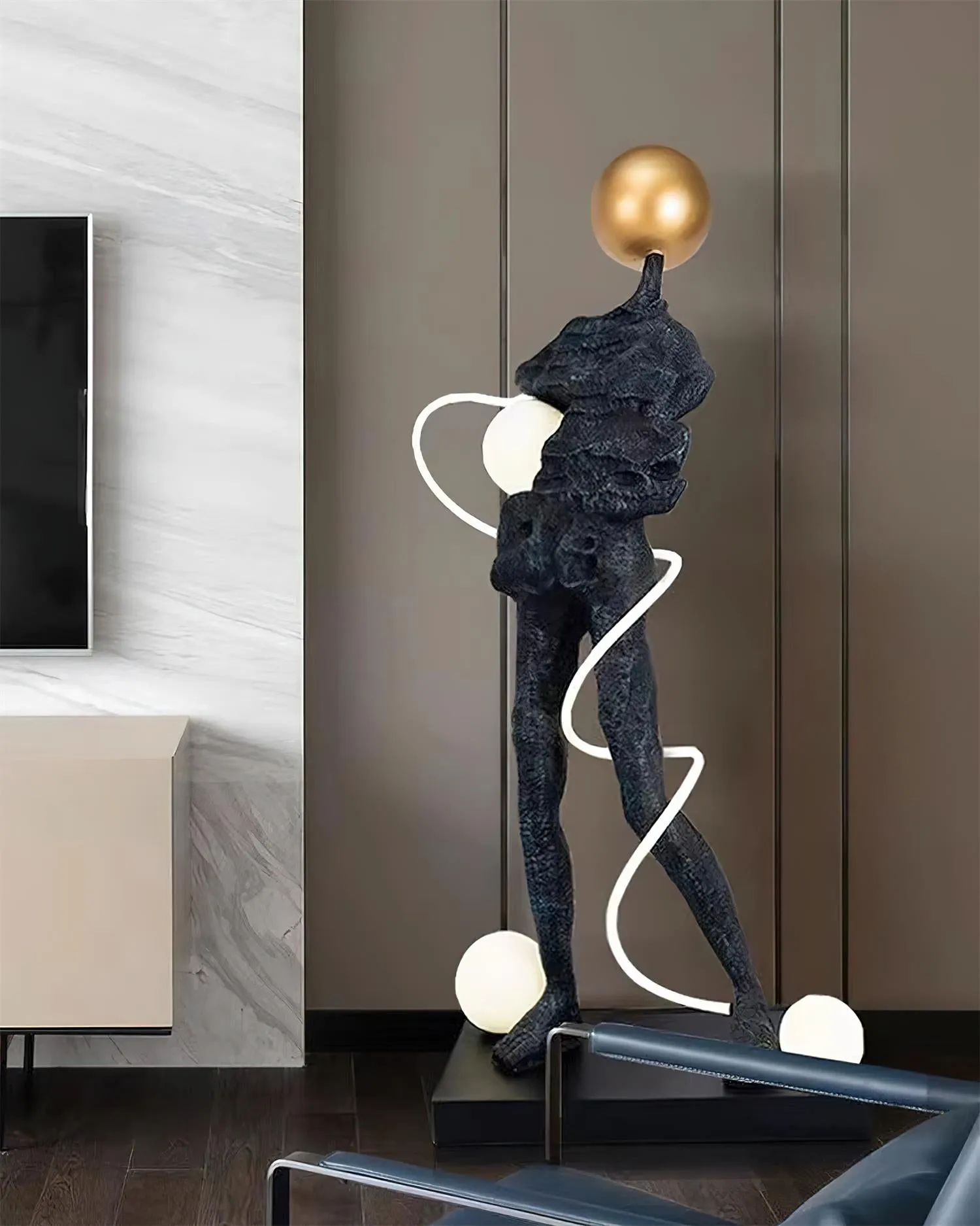 Ginasta Sculpture Floor Lamp