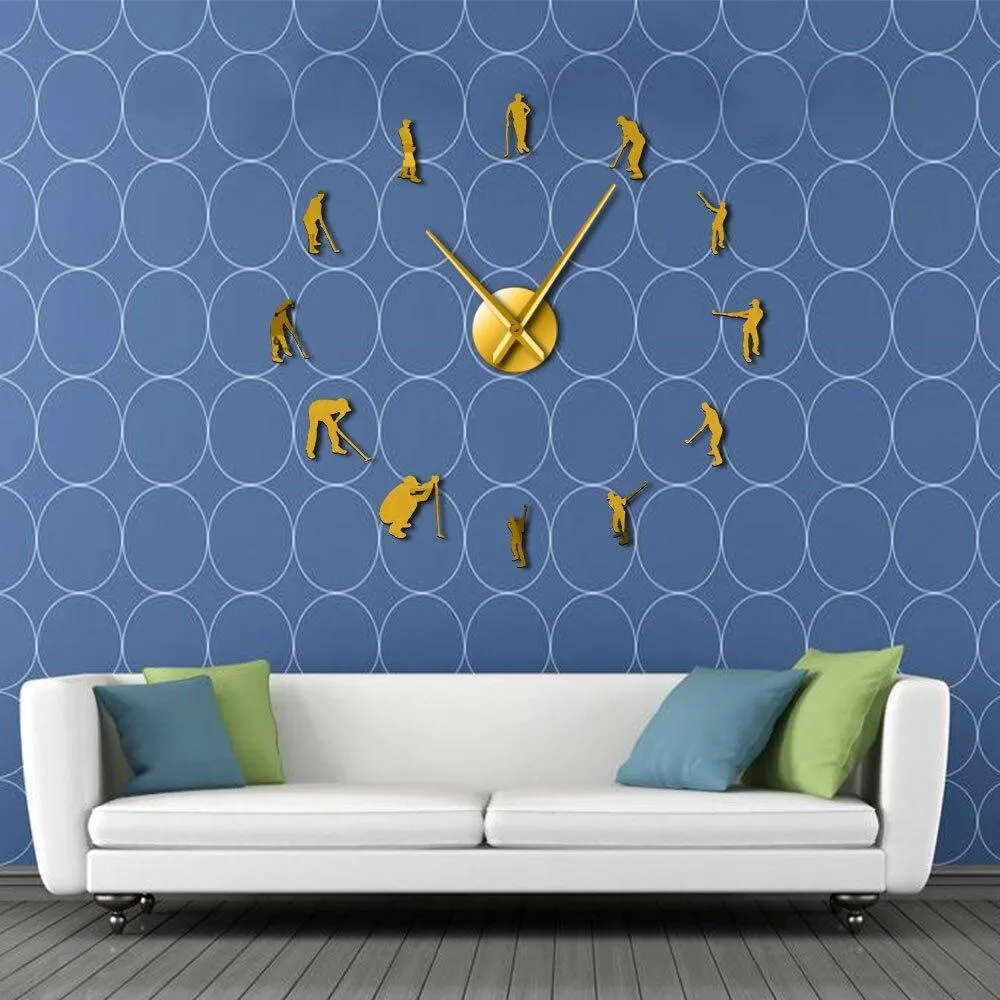 Golf Giant Wall Clock