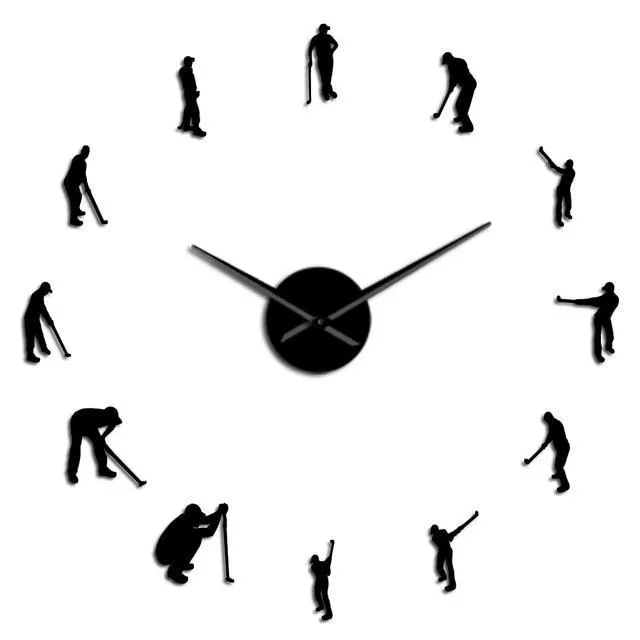 Golf Giant Wall Clock