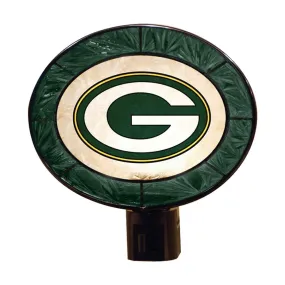 Green Bay Packers Art Glass Night Light