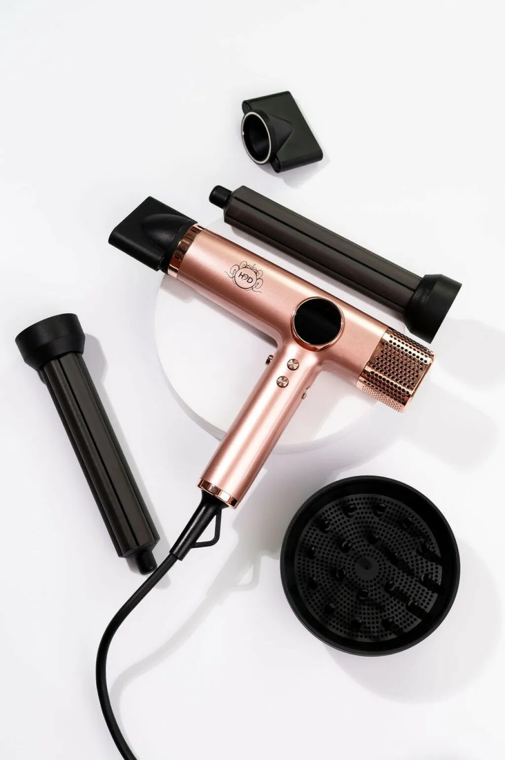 H2D Xtreme Four in One Hair Dryer   Styler Rose Gold