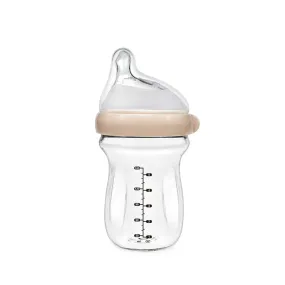 Haakaa Gen. 3 Glass Baby Bottle (160ml) - Peach