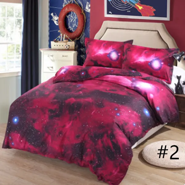 Harajuku Galaxy Bed Sheet Bedding 4 Pieces AD10200