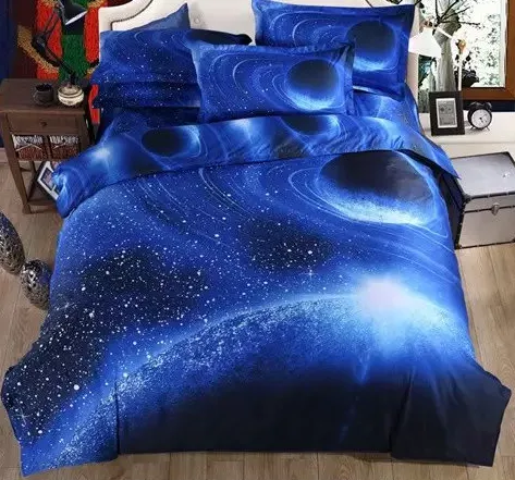 Harajuku Galaxy Bed Sheet Bedding 4 Pieces AD10200