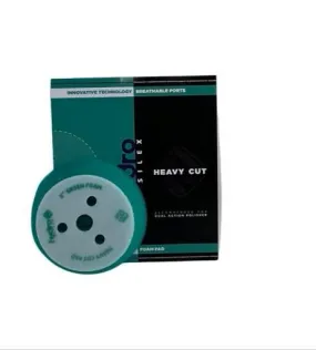 Hydrosilex Heavy Cut Green Foam Pad 3" & 5" & 6"