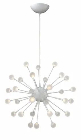 IMPULSE LED ORB CHANDELIER, CLOUD