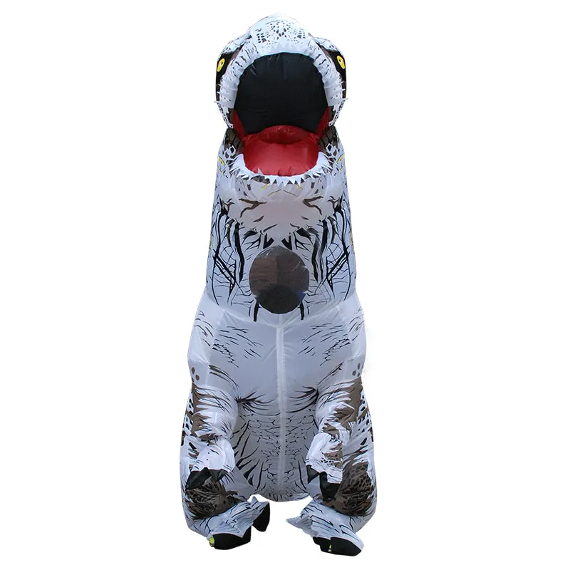 Inflatable T-REX Dinosaur Costume Adult, Full Body Halloween Costumes For Men/Women, Blow up Costumes