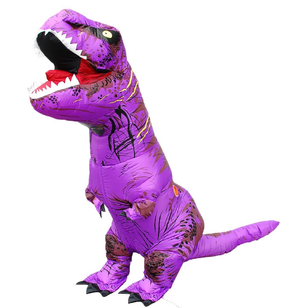 Inflatable T-REX Dinosaur Costume Adult, Full Body Halloween Costumes For Men/Women, Blow up Costumes