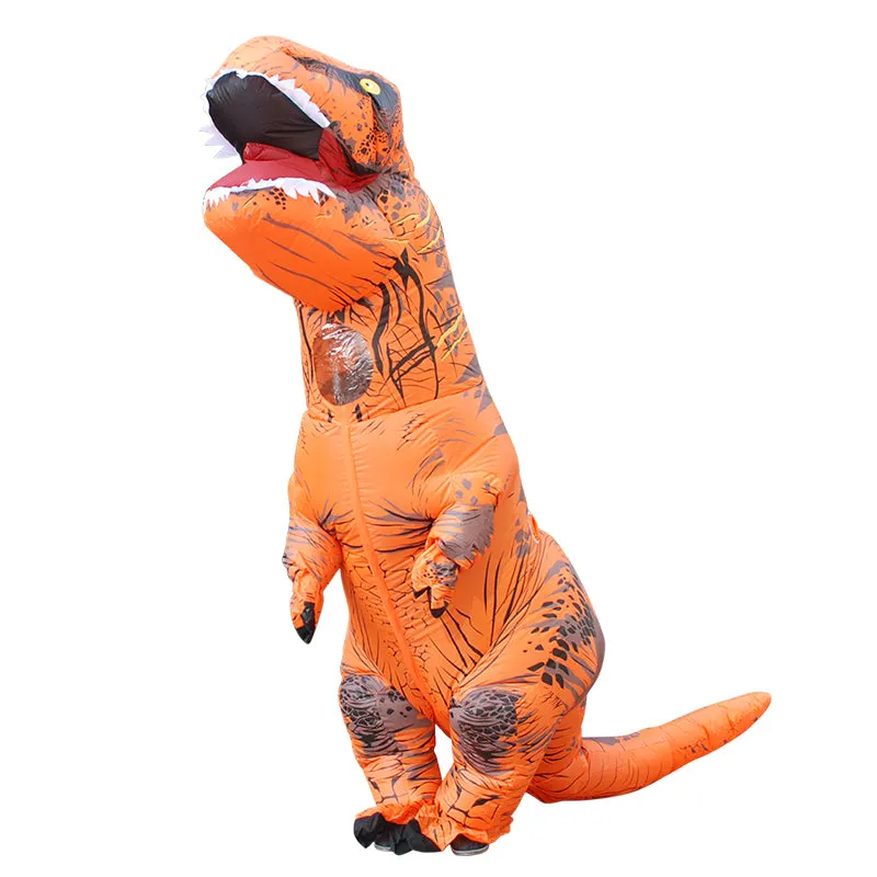 Inflatable T-REX Dinosaur Costume Adult, Full Body Halloween Costumes For Men/Women, Blow up Costumes