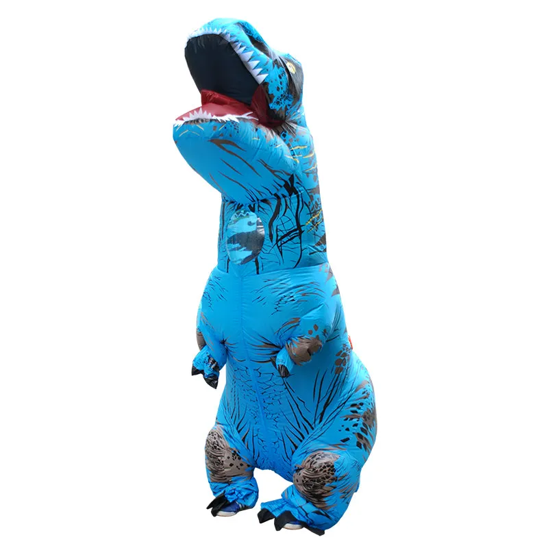 Inflatable T-REX Dinosaur Costume Adult, Full Body Halloween Costumes For Men/Women, Blow up Costumes