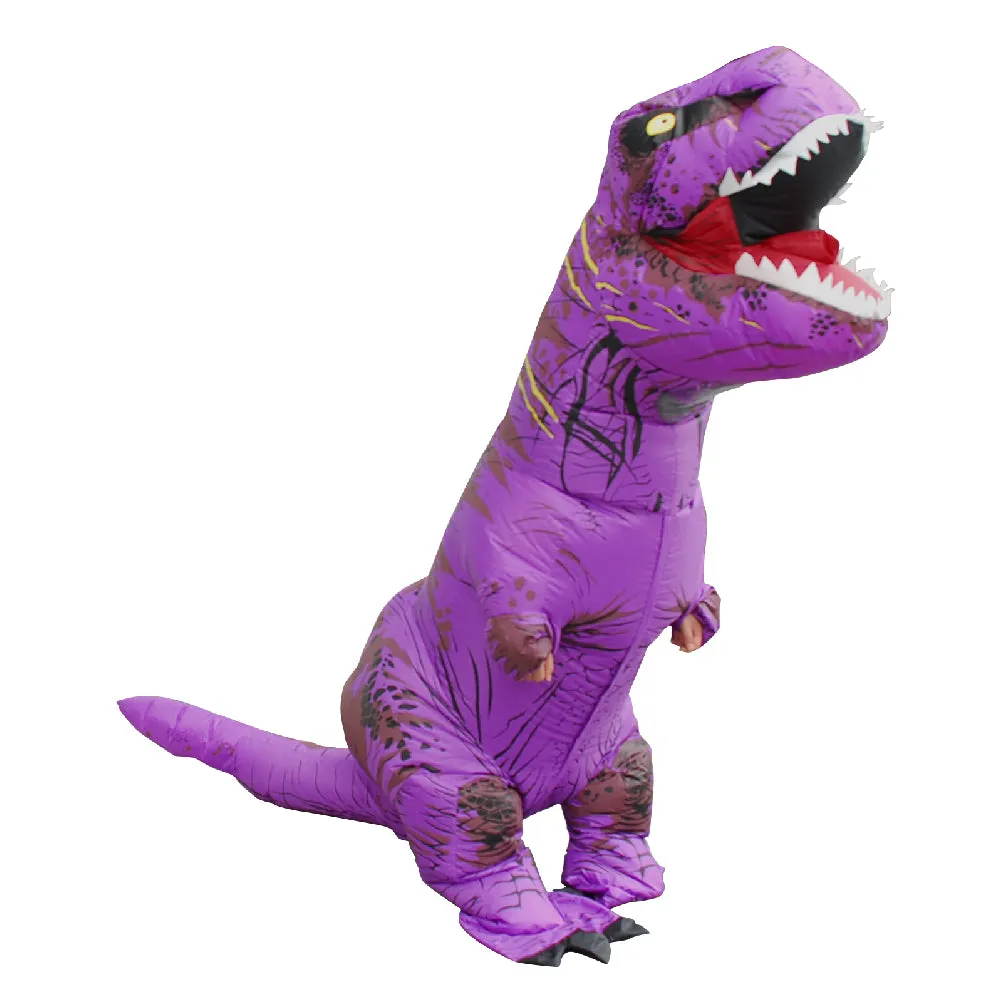 Inflatable T-REX Dinosaur Costume Adult, Full Body Halloween Costumes For Men/Women, Blow up Costumes