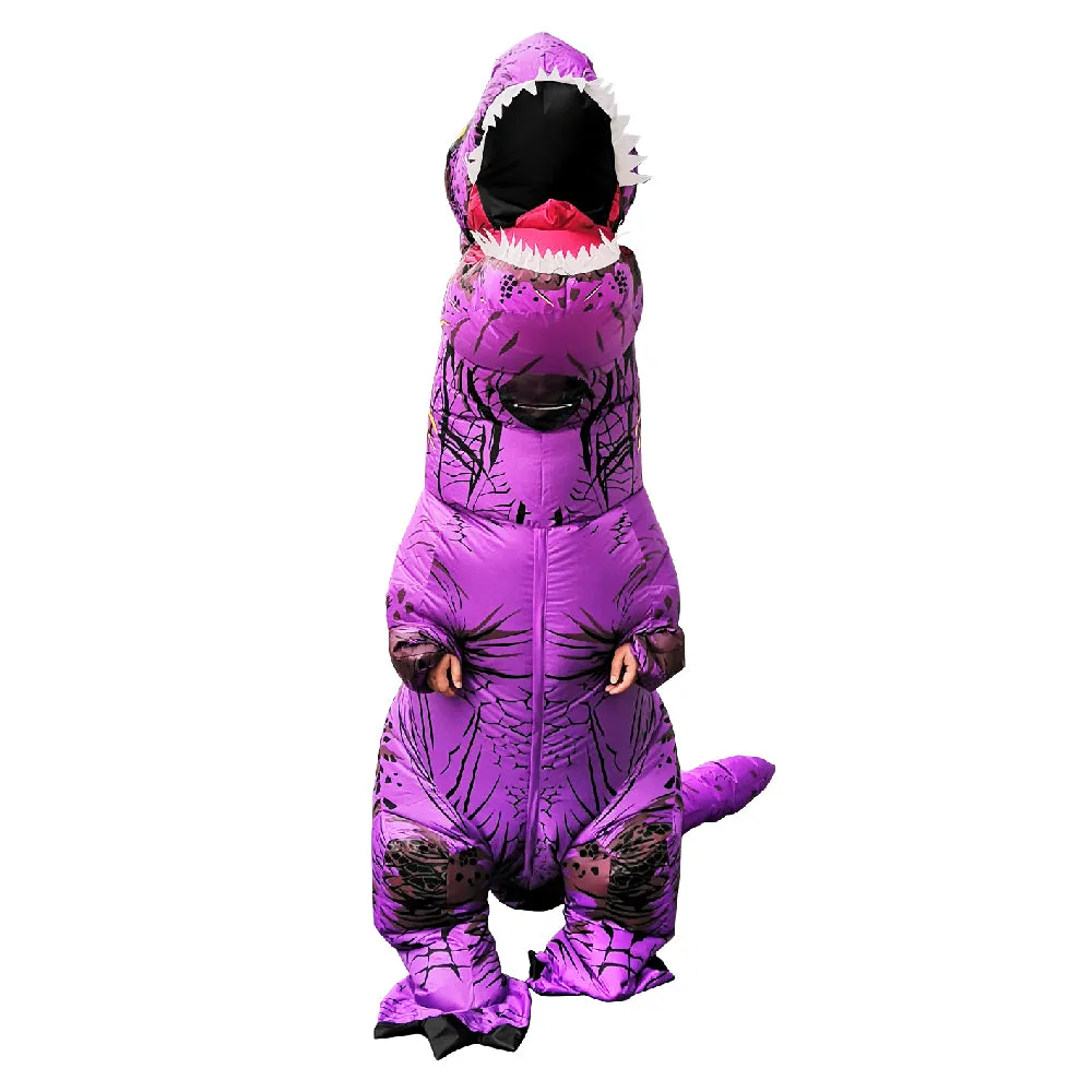 Inflatable T-REX Dinosaur Costume Adult, Full Body Halloween Costumes For Men/Women, Blow up Costumes