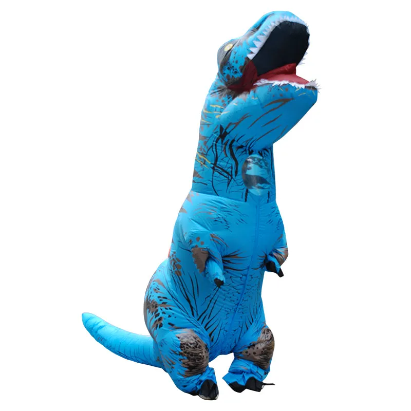 Inflatable T-REX Dinosaur Costume Adult, Full Body Halloween Costumes For Men/Women, Blow up Costumes