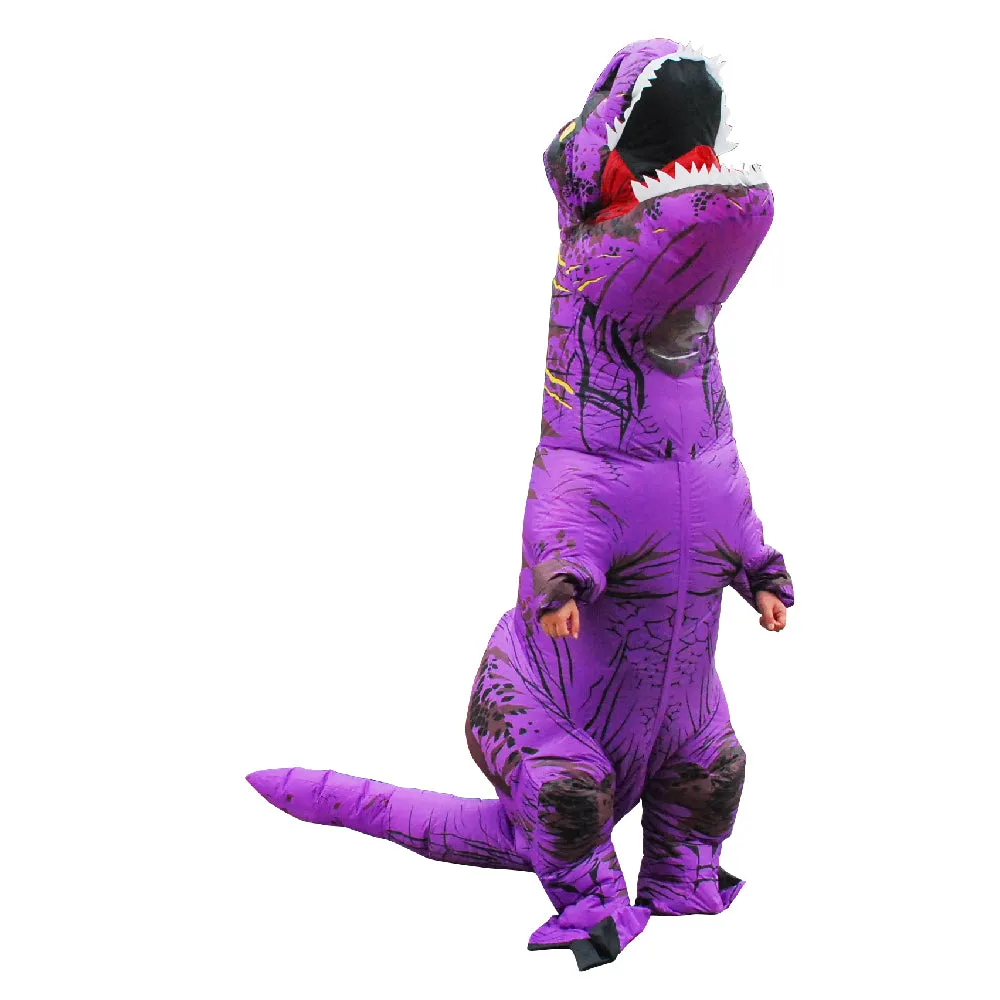 Inflatable T-REX Dinosaur Costume Adult, Full Body Halloween Costumes For Men/Women, Blow up Costumes