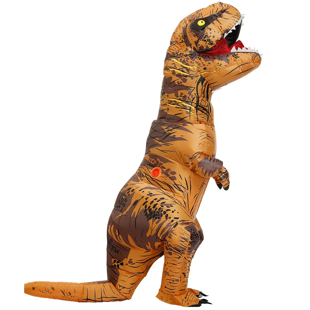 Inflatable T-REX Dinosaur Costume Adult, Full Body Halloween Costumes For Men/Women, Blow up Costumes