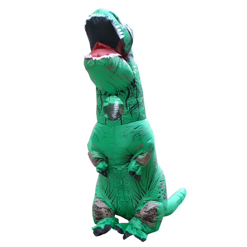 Inflatable T-REX Dinosaur Costume Adult, Full Body Halloween Costumes For Men/Women, Blow up Costumes