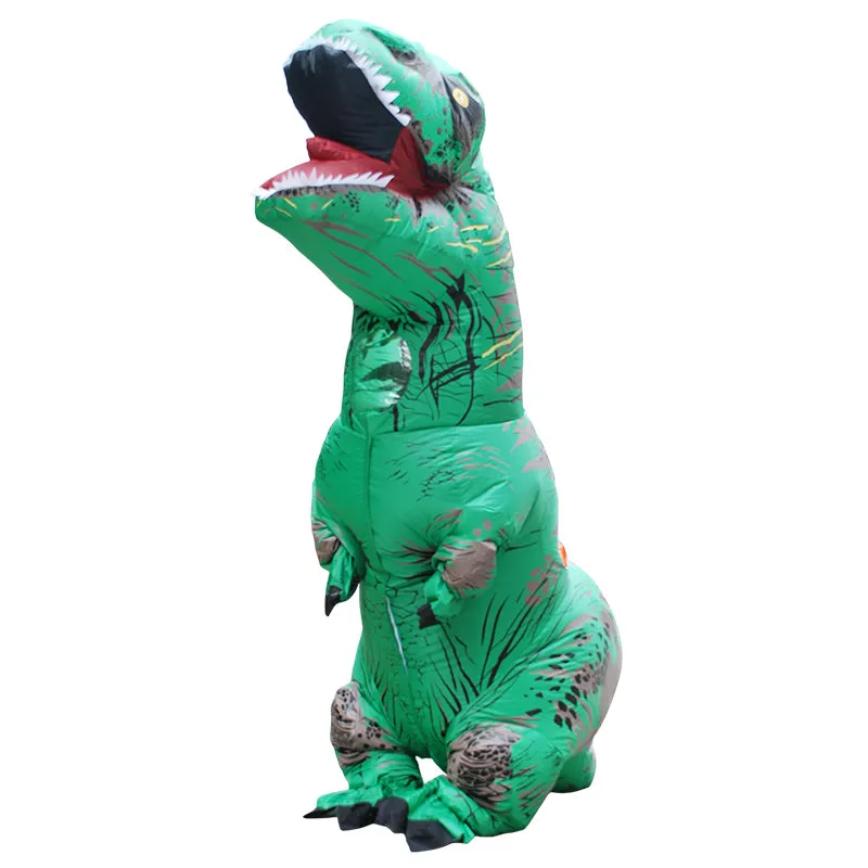 Inflatable T-REX Dinosaur Costume Adult, Full Body Halloween Costumes For Men/Women, Blow up Costumes