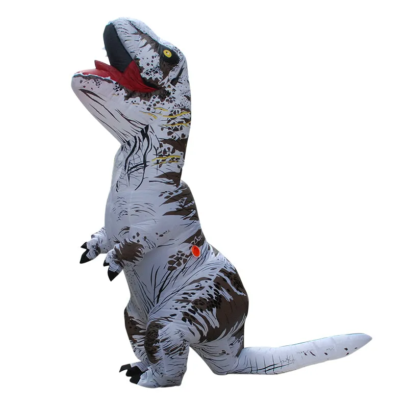 Inflatable T-REX Dinosaur Costume Adult, Full Body Halloween Costumes For Men/Women, Blow up Costumes