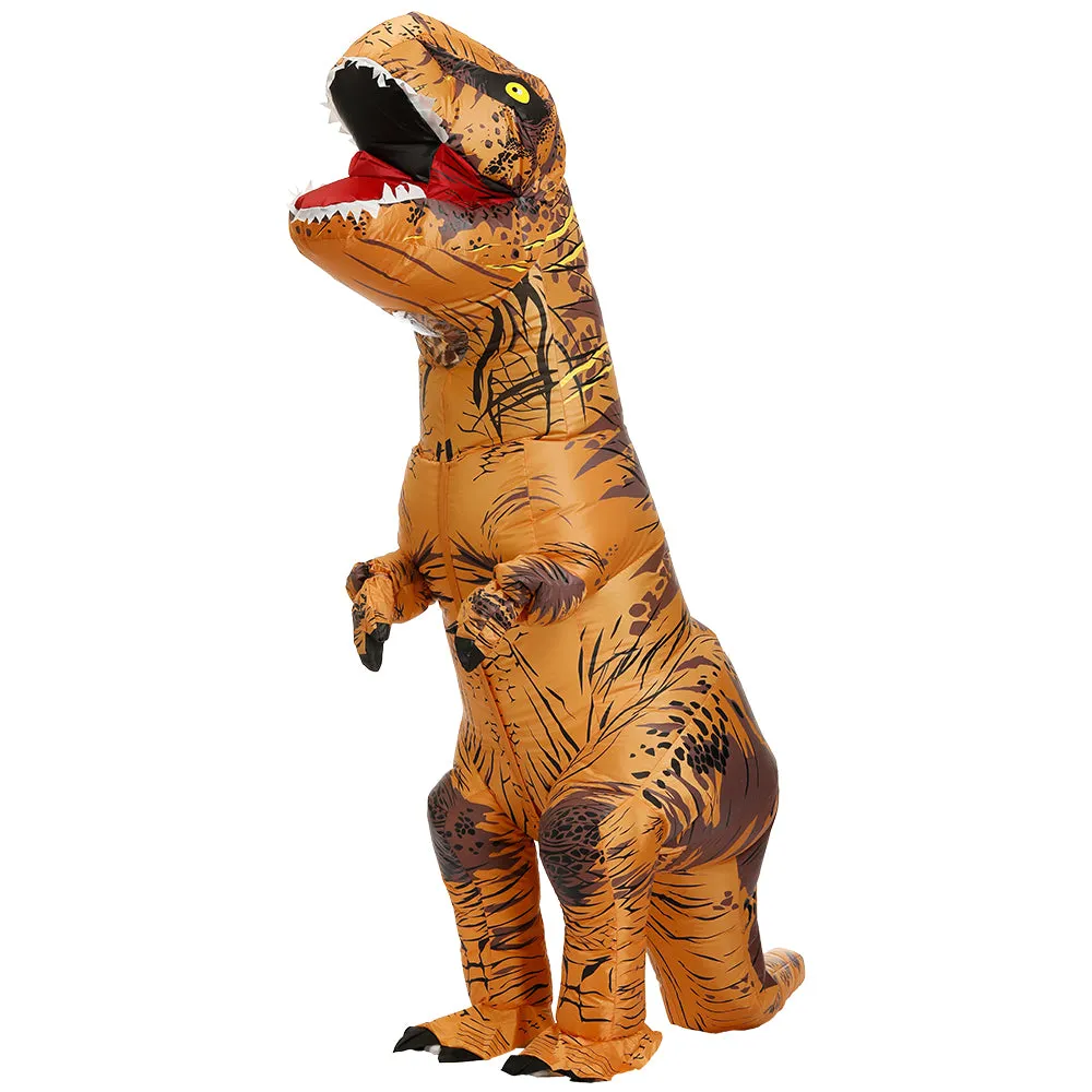 Inflatable T-REX Dinosaur Costume Adult, Full Body Halloween Costumes For Men/Women, Blow up Costumes