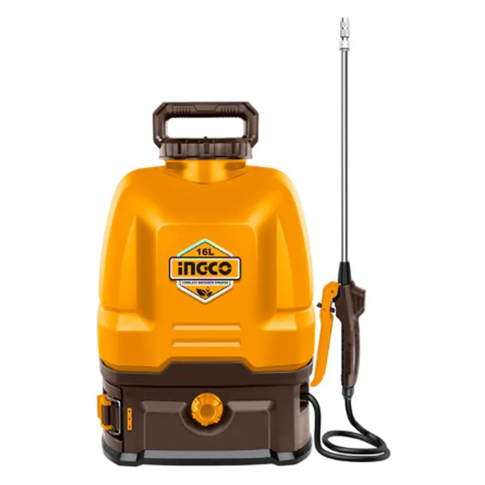 Ingco CSPLI20162 Cordless Backpack Sprayer 16L 2.0AH