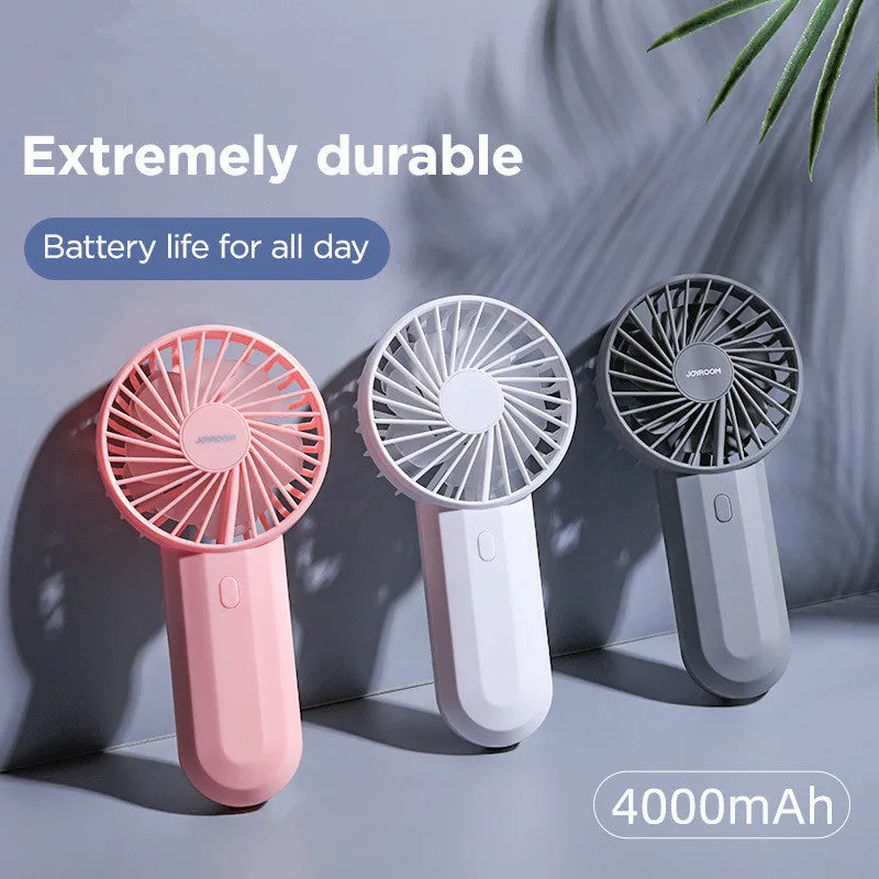 Ji Le Tang Jr-Cy287 Strong Wind Double Blade Series Handheld Fan Fan Fan Student Portable Fan