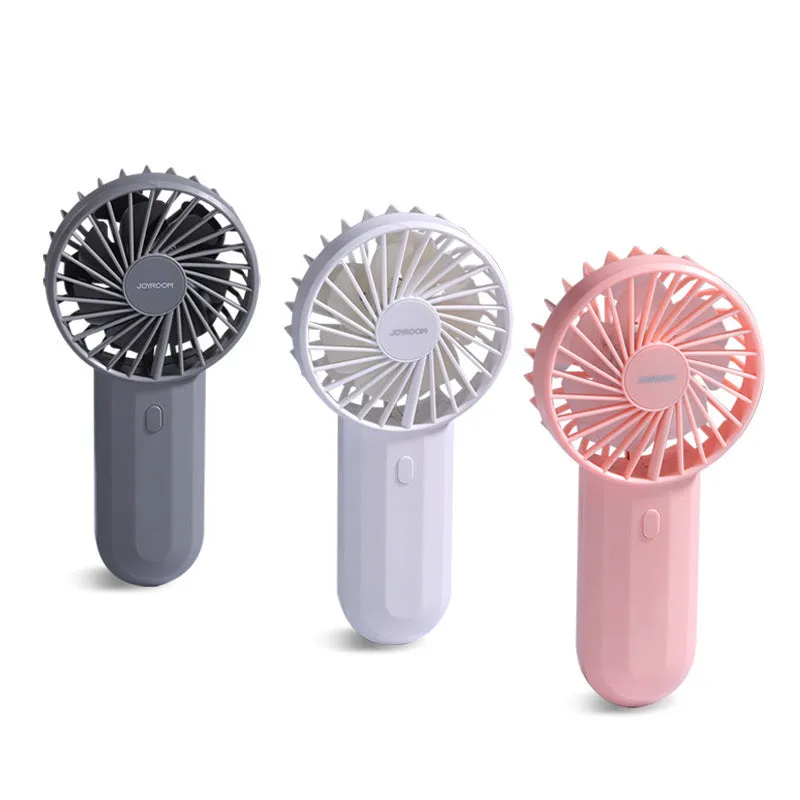 Ji Le Tang Jr-Cy287 Strong Wind Double Blade Series Handheld Fan Fan Fan Student Portable Fan