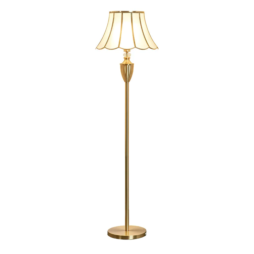 Kristall Brass Floor Lamp