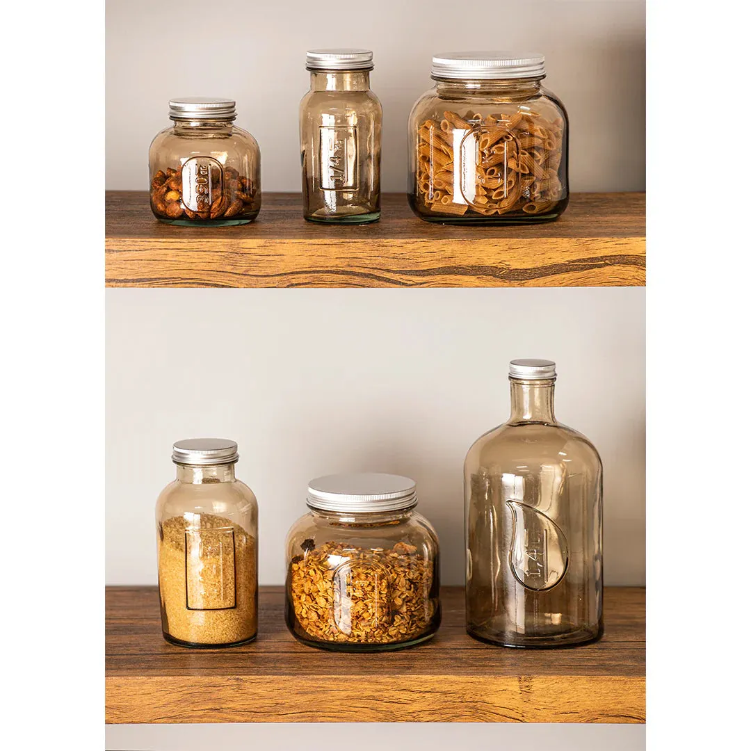 Ladelle Eco Recycled Rustico Glass Storage