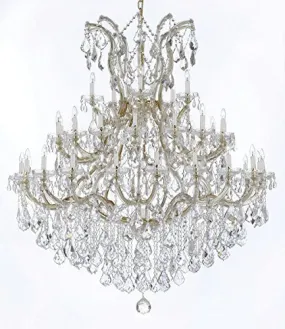 Large Foyer / Entryway Maria Theresa Empress Crystal (Tm) Chandelier Lighting H 60" W 52" - Gb104-B12/2756/36 1