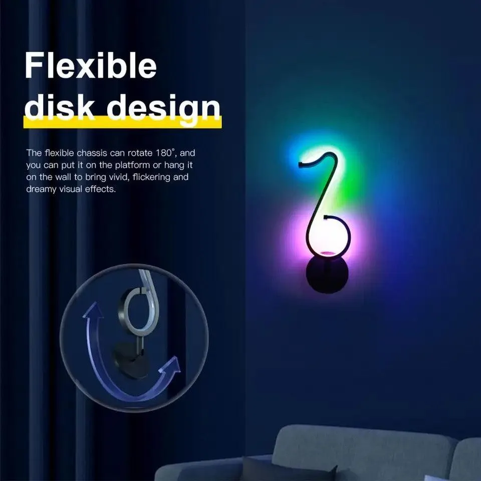 LED SMART MUSICAL NOTE LIGHT