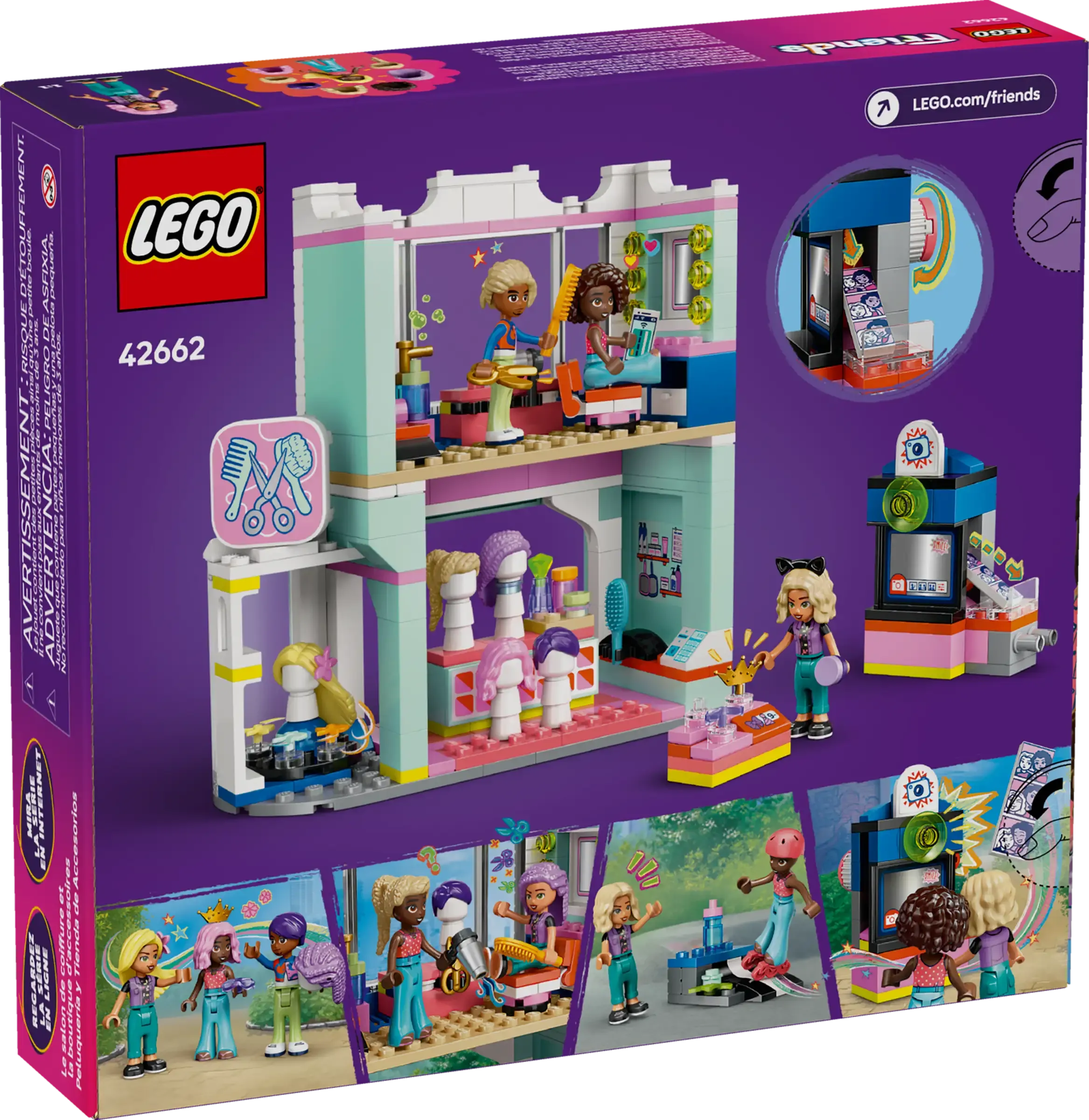 LEGO® 42662 Hair Salon and Accessories Store