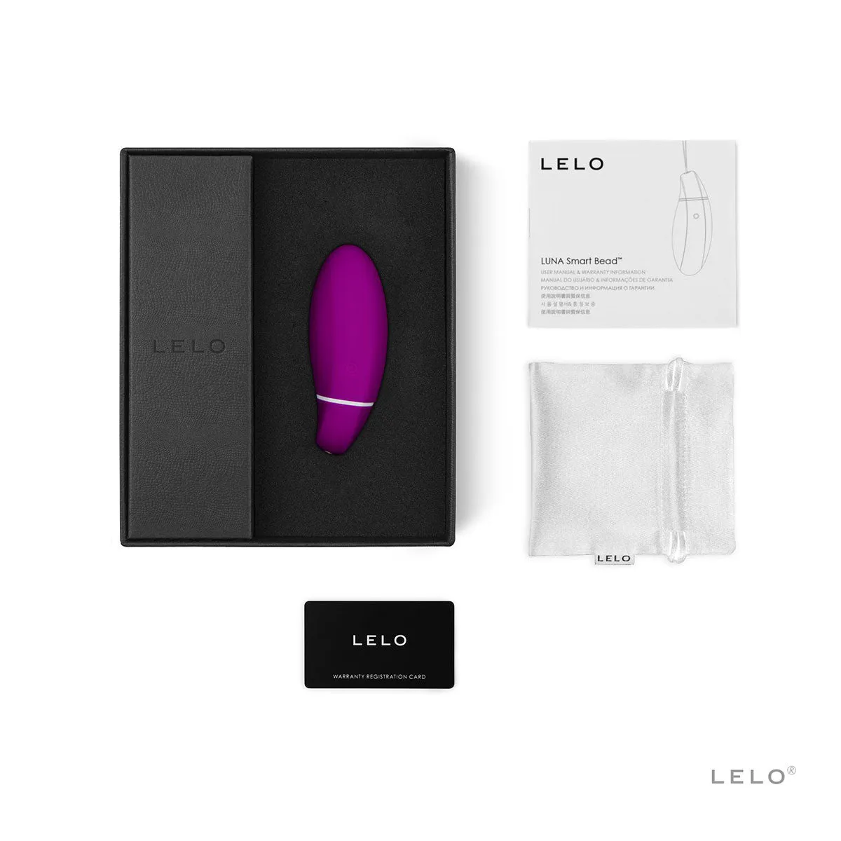 LELO Smart Bead Deep Rose