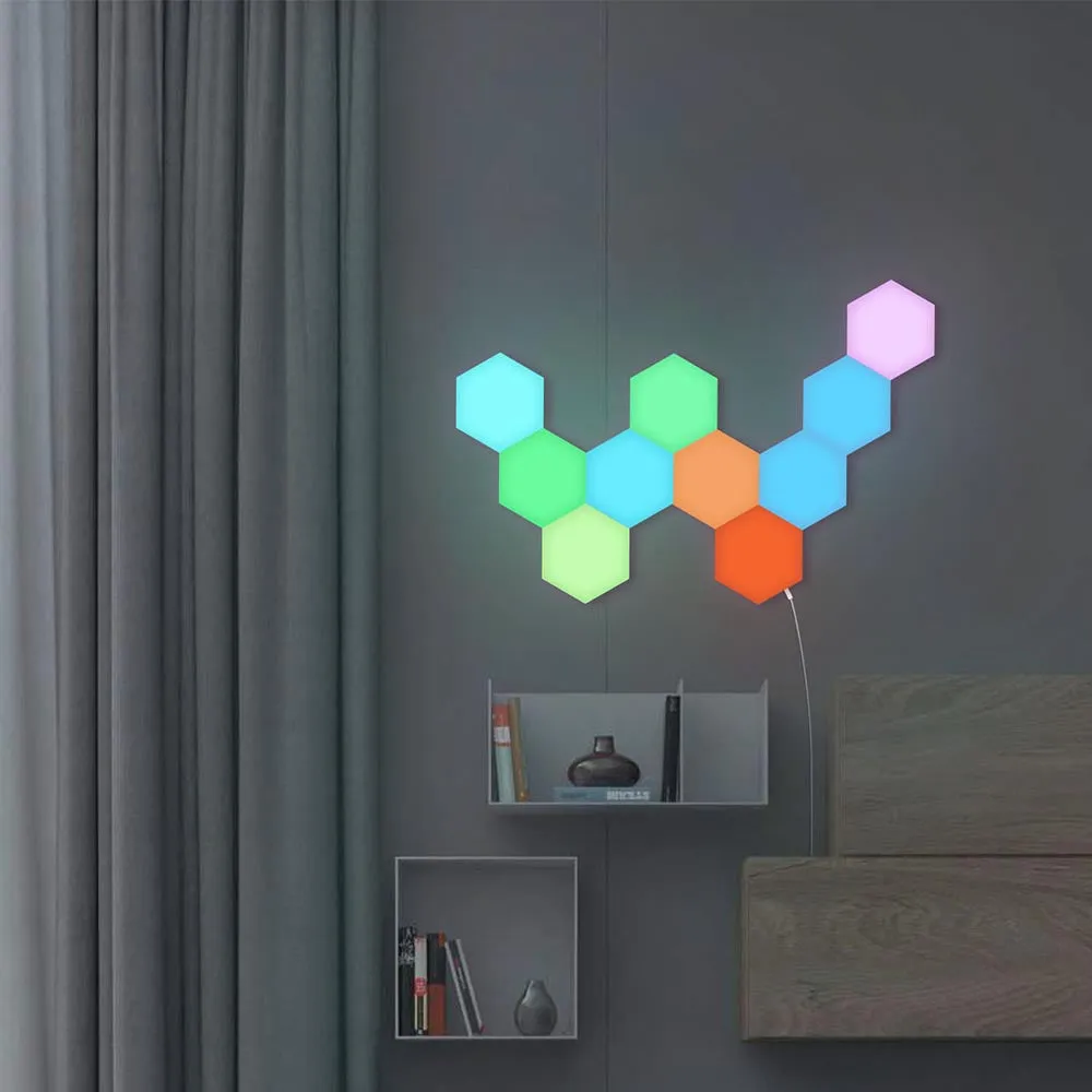 LifeSmart Touch LED Light Kit Wall-mounted RGB Set of 10