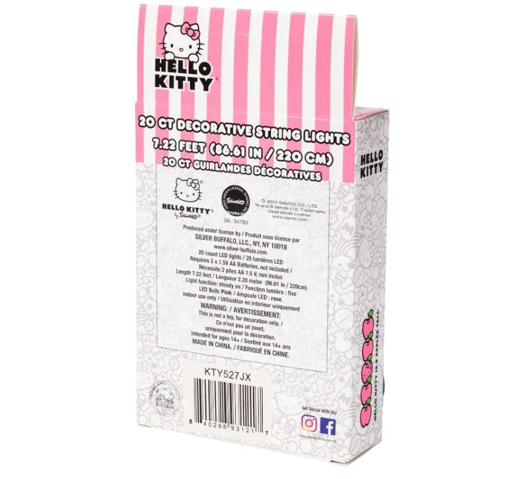 Lights String - Hello Kitty - 20ct