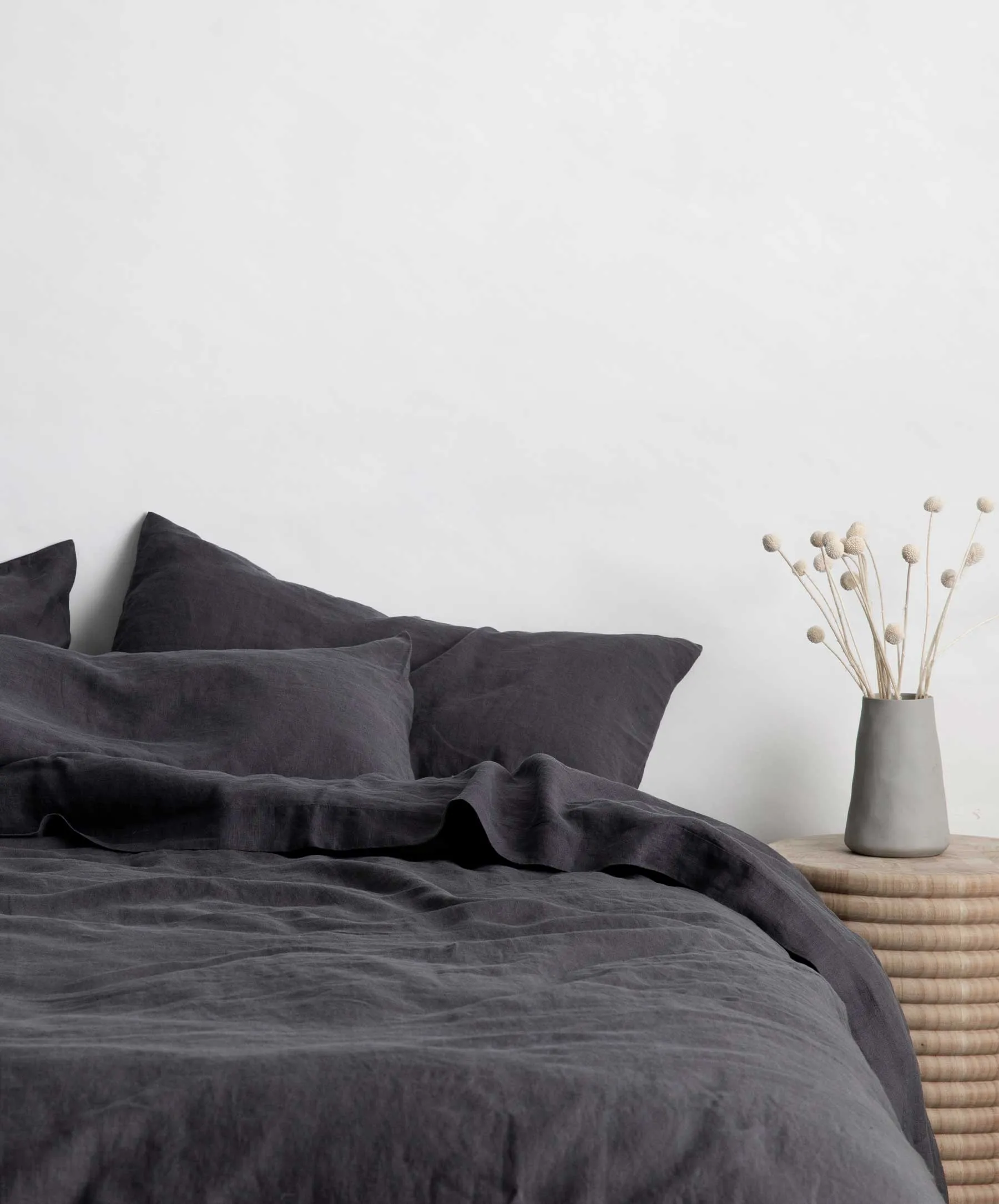 Linen Duvet Cover - Slate