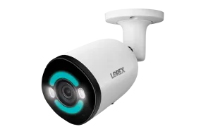 Lorex 4K  12MP IP Wired Bullet Security Camera with Smart Security Lighting