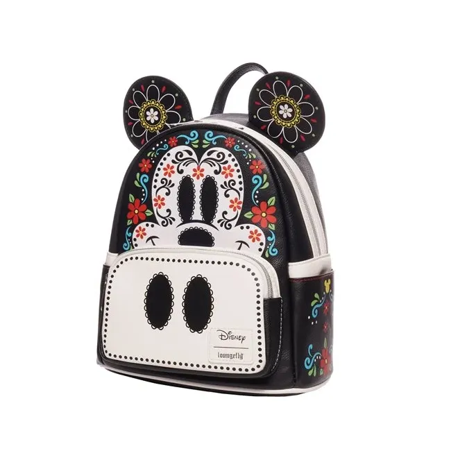 Loungefly Mickey Mouse Dia de los Muertos Sugar Skull Mickey Mini-Backpack [EE Exclusive]