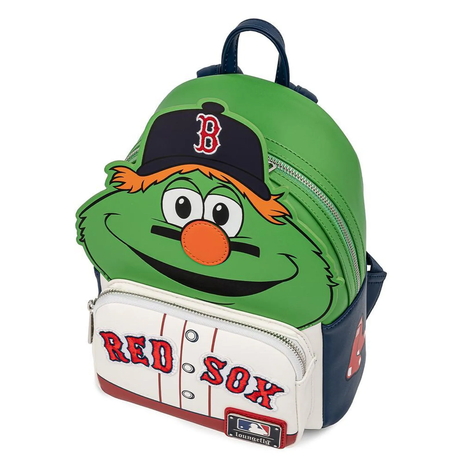 Loungefly MLB Boston Red Sox Wally The Green Monster Mini Backpack