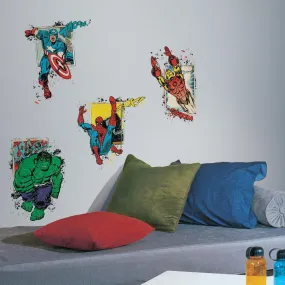 Marvel Super Hero Burst Peel and Stick Giant Wall Decals