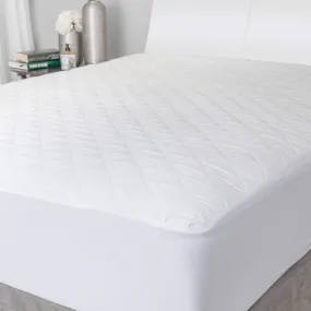 Masirs - The Quilted Mattress Pad is Comfortable and Thick Enough to Get a Restful Night Sleep. The Plush Mattress Topper Will Also Help Protect Your Mattress from Stains. (Twin)