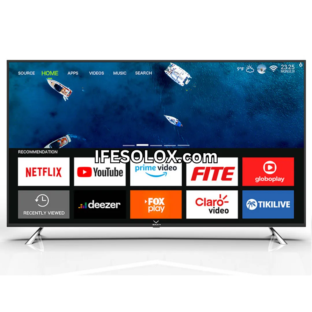 MAXI 70 Inch 70D2010 Smart 4K UHD LED TV (Built-in WiFi, Miracast)   1 Year Warranty - Brand New