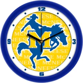 McNeese State Wall Clock - Dimension