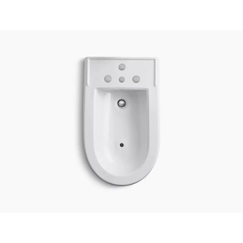 Memoirs Deck Mount Bidet Vertical-Spray Bidet in White