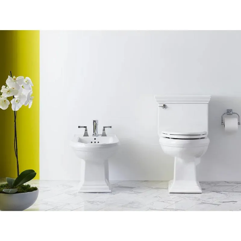 Memoirs Deck Mount Bidet Vertical-Spray Bidet in White