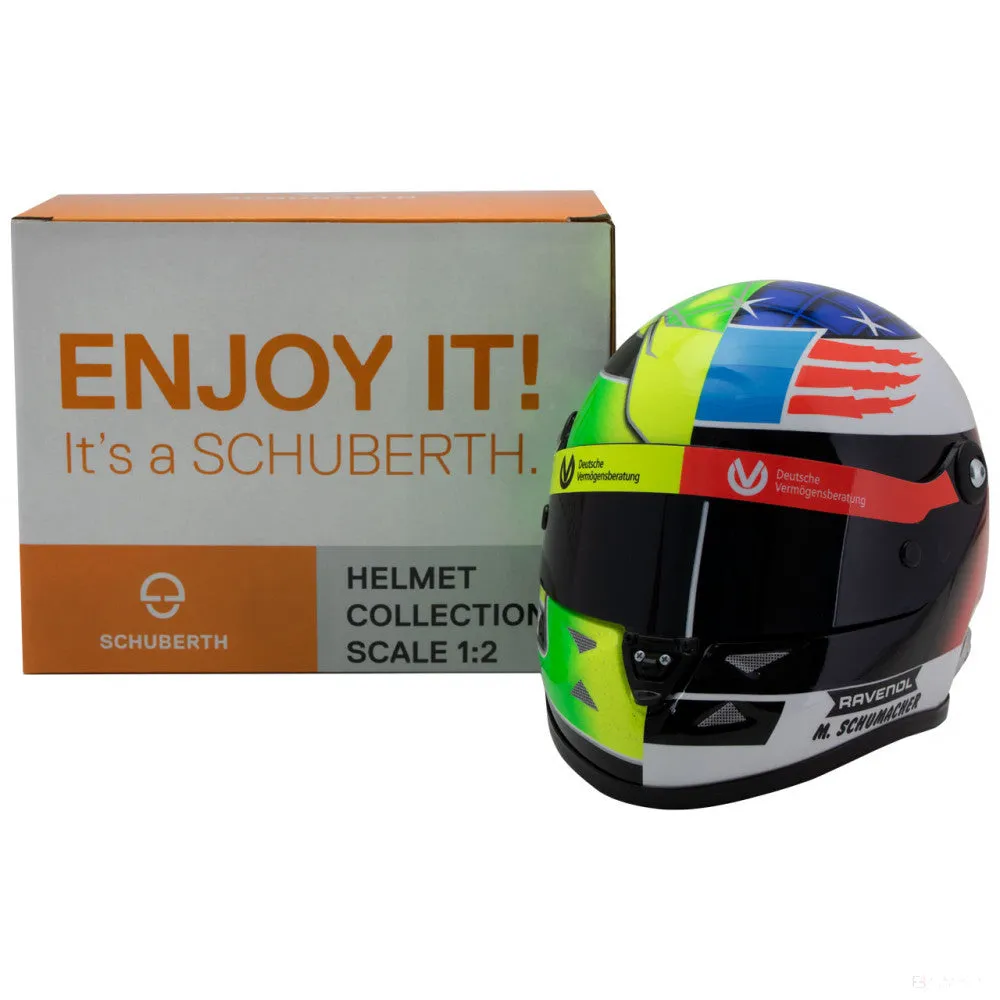 Mick Schumacher Mini Helmet, 1:2 scale, Multicolor, 2017