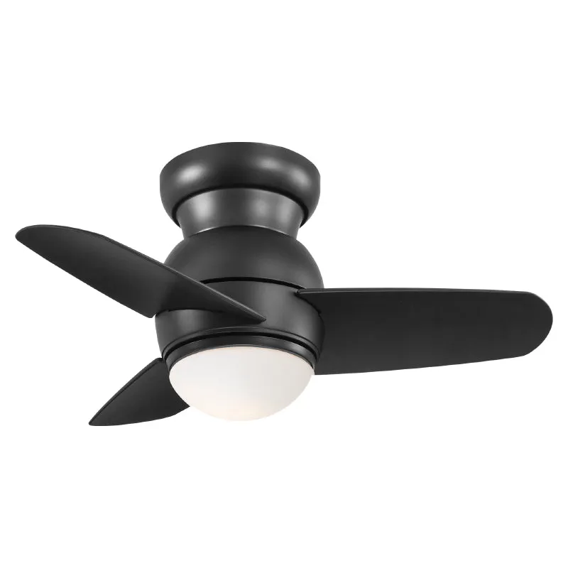 Minka Aire F510L Spacesaver 26" Flush Mount Ceiling Fan with LED Light Kit