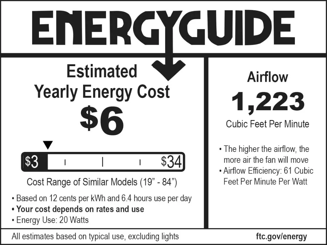 Minka Aire F510L Spacesaver 26" Flush Mount Ceiling Fan with LED Light Kit