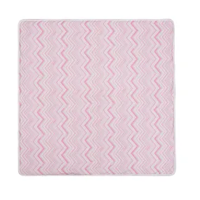 Missoni Baby Girls Pink Zig Zag Blanket