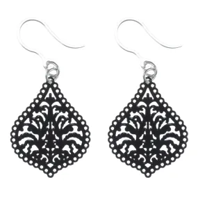 Moroccan Lamp Dangles Hypoallergenic Earrings for Sensitive Ears Made with Plastic Posts