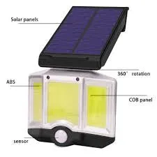 Motion Sensor 66 COB Solar Lamp